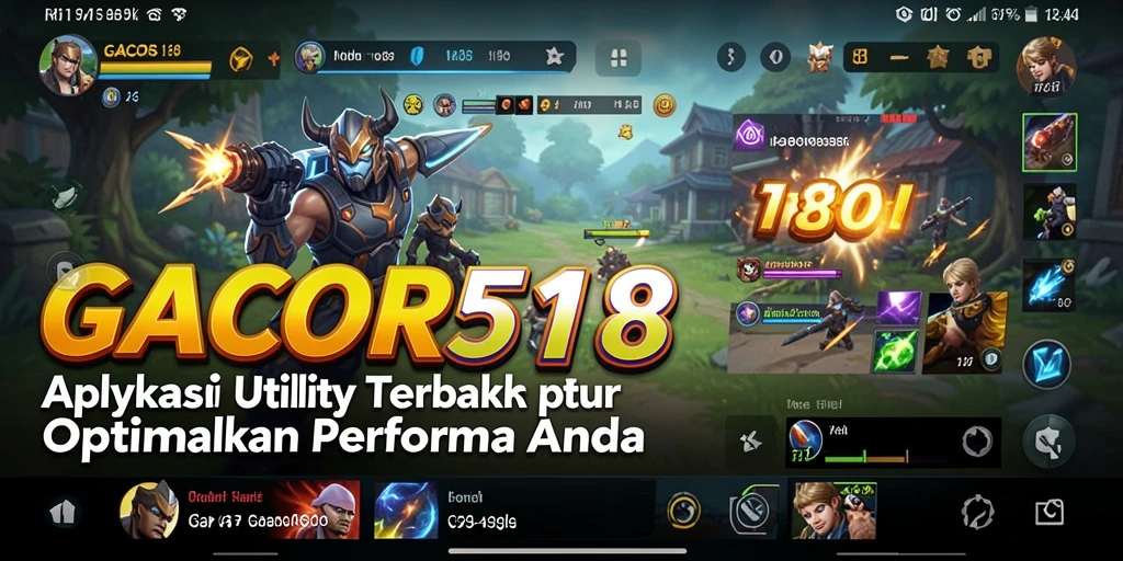 Tampilan antarmuka GACOR518 yang intuitif dan efisien.