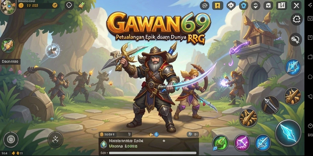 Tampilan gameplay GAWANG69 yang menegangkan dan penuh aksi.
