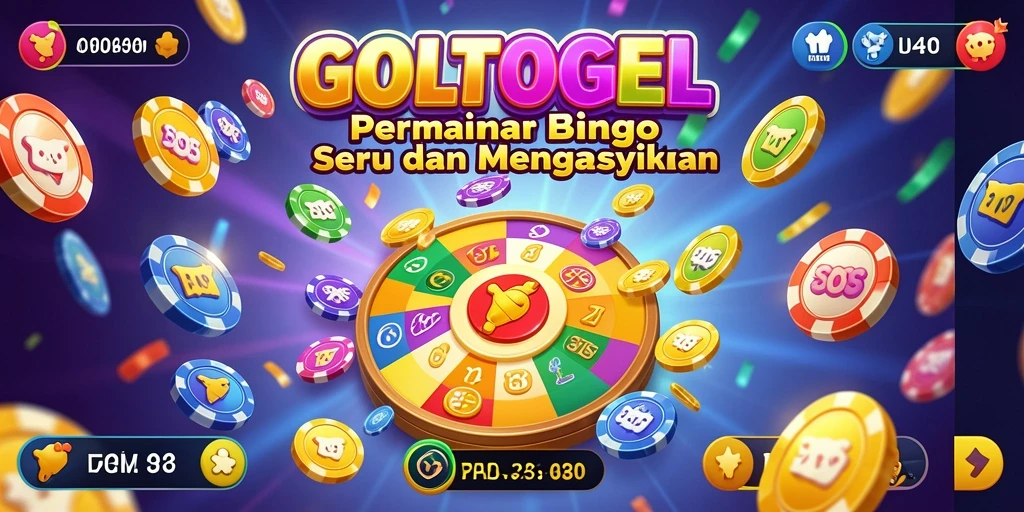 Tampilan gameplay GOLTOGEL saat bermain Bingo yang seru.