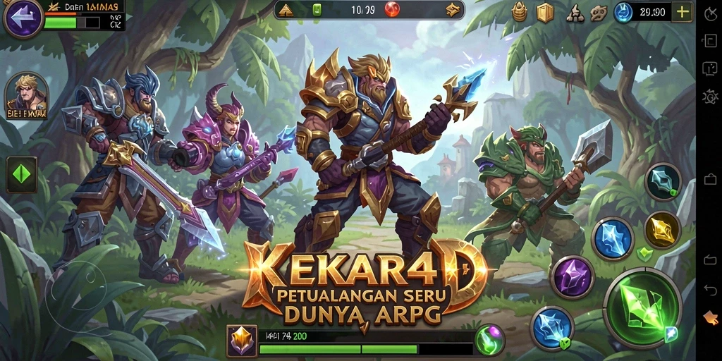 Tampilan seru selama pertarungan di KEKAR4D.