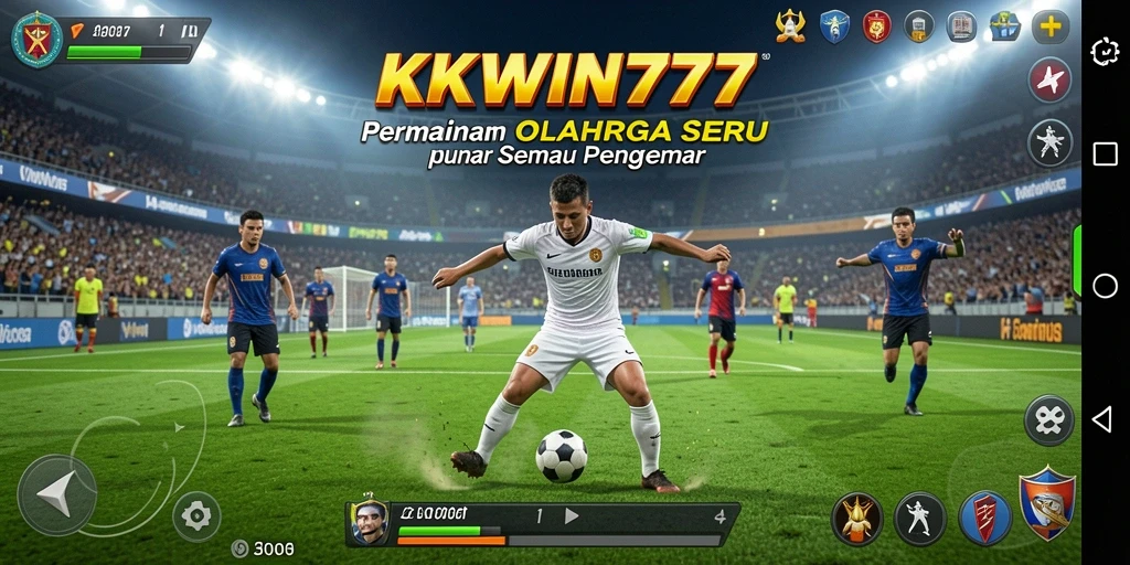 Tampilan gameplay seru dan interaktif pada KKWIN777.