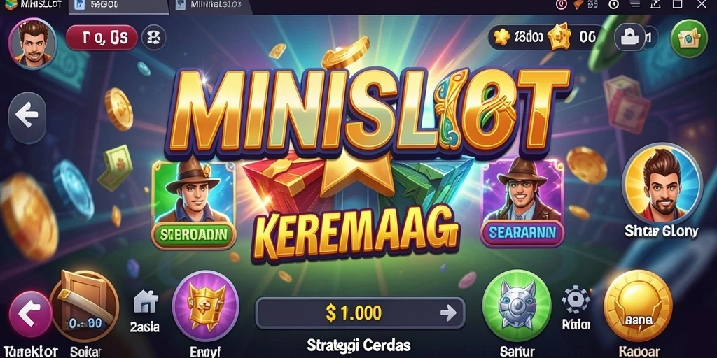 Tampilan gameplay menarik dari MINISLOT yang menampilkan strategi cerdas.
