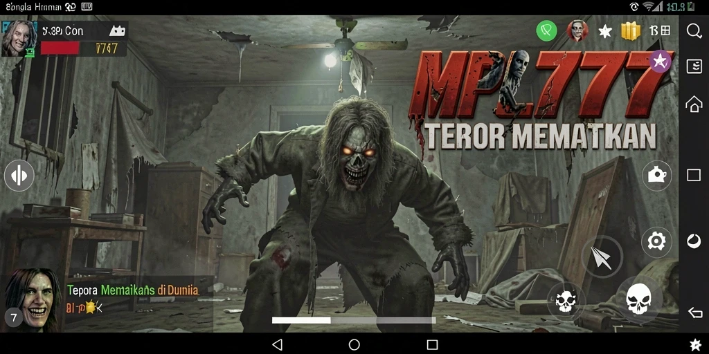 Gameplay MPL777 menampilkan pengalaman menegangkan dalam suasana Horror.