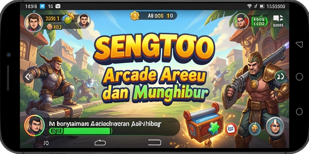 Screenshot SENGTOTO menampilkan aksi gameplay Arcade yang menarik.