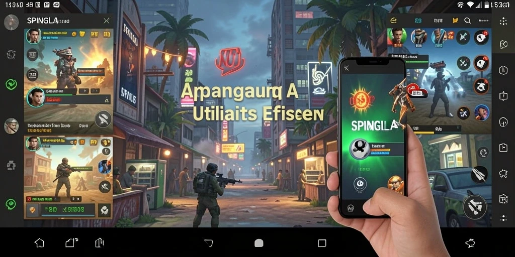 Tampilan antarmuka SPINGILA yang bersih dan intuitif.