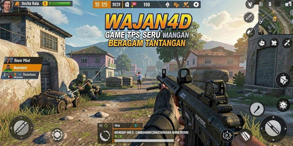 Tangkapan layar gameplay <strong>WAJAN4D</strong> yang mendebarkan dan penuh aksi.